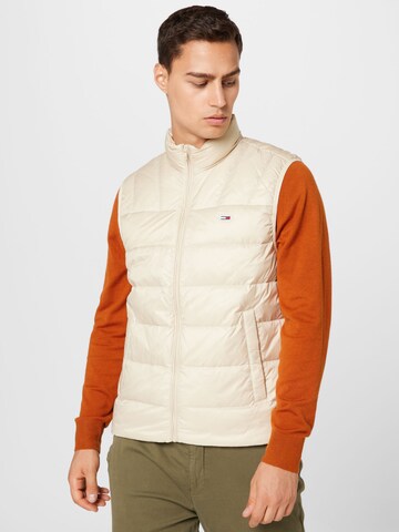 Tommy Jeans Vest in Beige: front