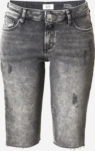 QS Slim fit Jeans 'CATIE' in Grey: front