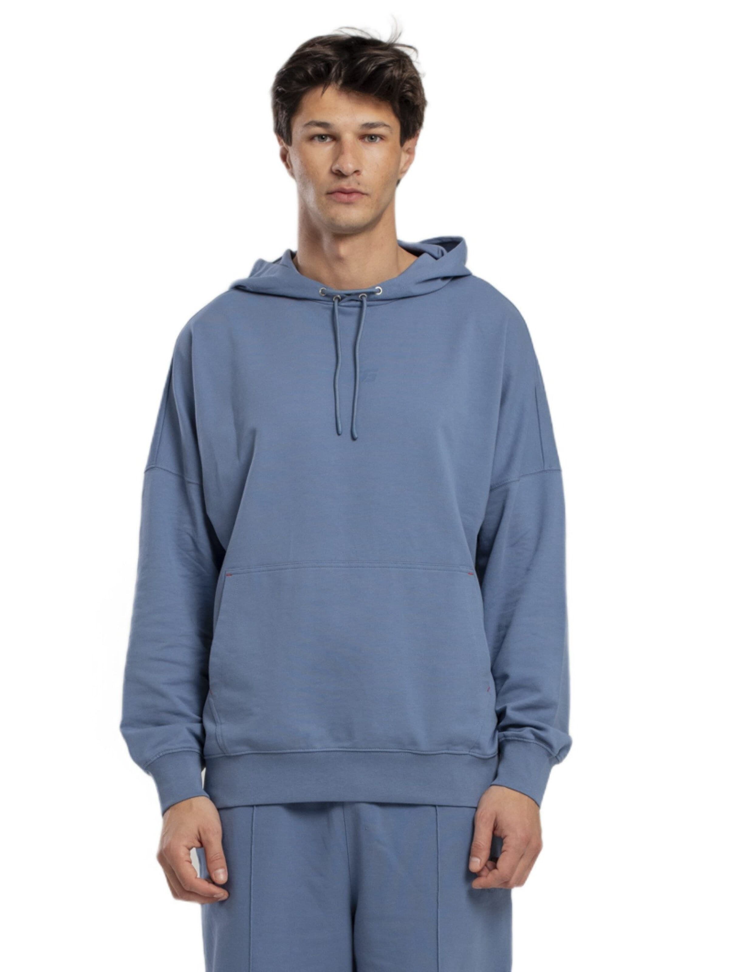 PCFG Sweatshirt 'Free Heaven' in Blue: front