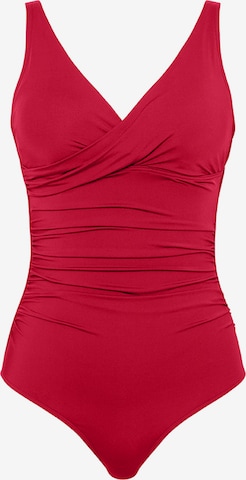 SEA LEVEL Triangel Badpak 'Essentials Edit' in Rood: voorkant