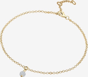 ELLI Bracelet 'Glitzer Kugel' in Gold