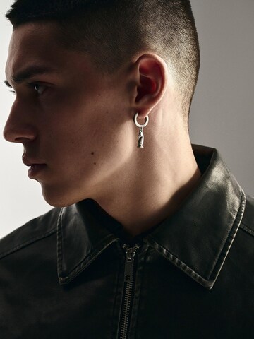 Orecchino 'KNIGHT' di REYTEL in argento