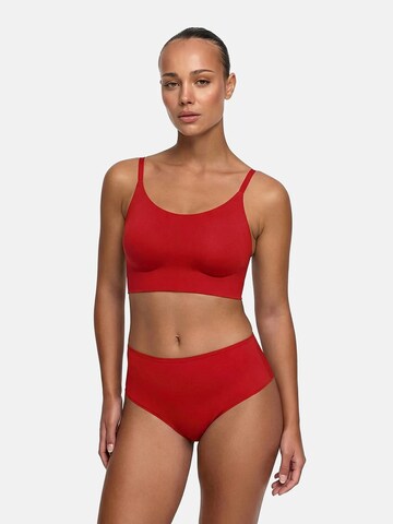 cfab (formerly creamy fabrics) Slip 'Hight-Waist Tanga' in Rood
