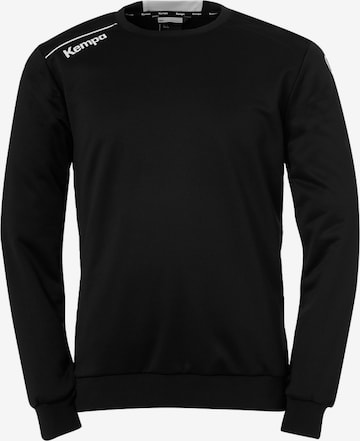 KEMPA Sportsweatshirt in Schwarz: Vorderseite
