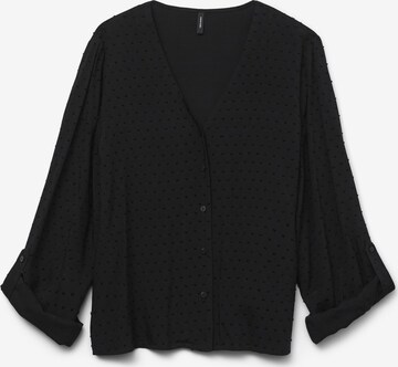 Chemisier 'RONJA' VERO MODA en noir : devant