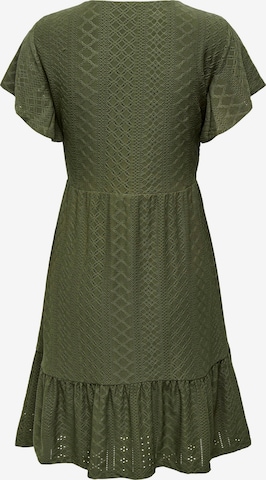 ONLY Obleka 'SANDRA' | zelena barva