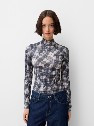 Shirtbody Bershka en vert : devant