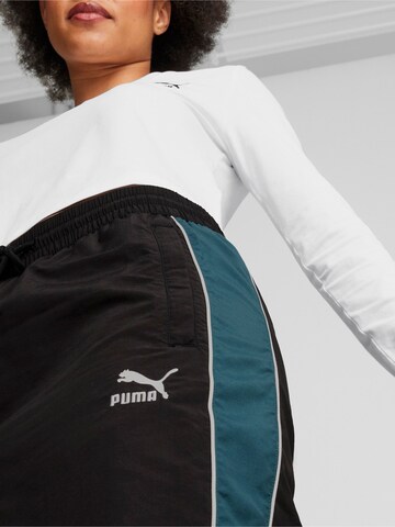PUMA Loosefit Hose 'Play Paris' in Schwarz