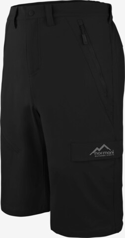 Regular Pantalon outdoor 'Minkey' normani en noir