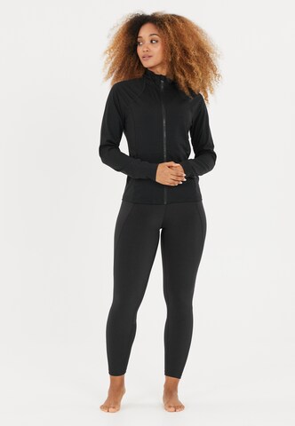 Athlecia Sweatjacke 'Nikia' in Schwarz