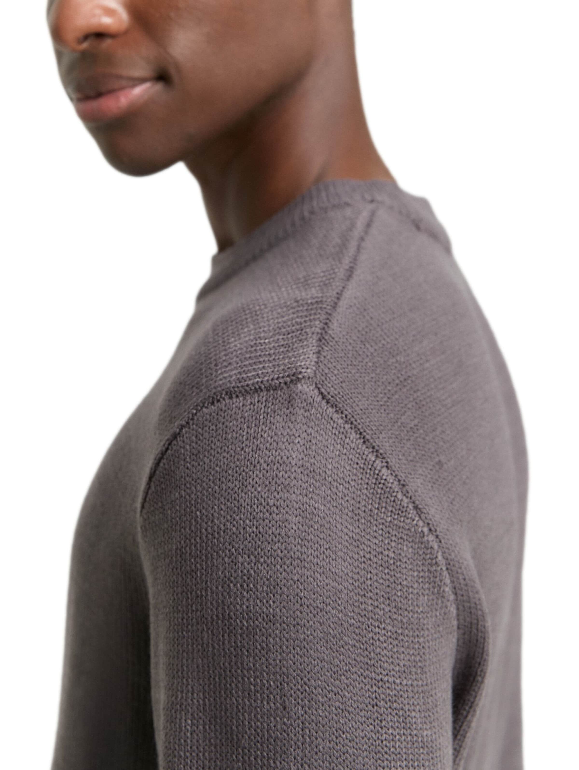 TOM TAILOR DENIM Pullover in Grau