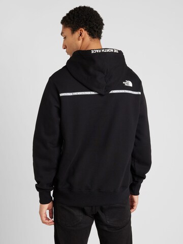 THE NORTH FACE Sweatshirt 'ZUMU' in Zwart: voorkant