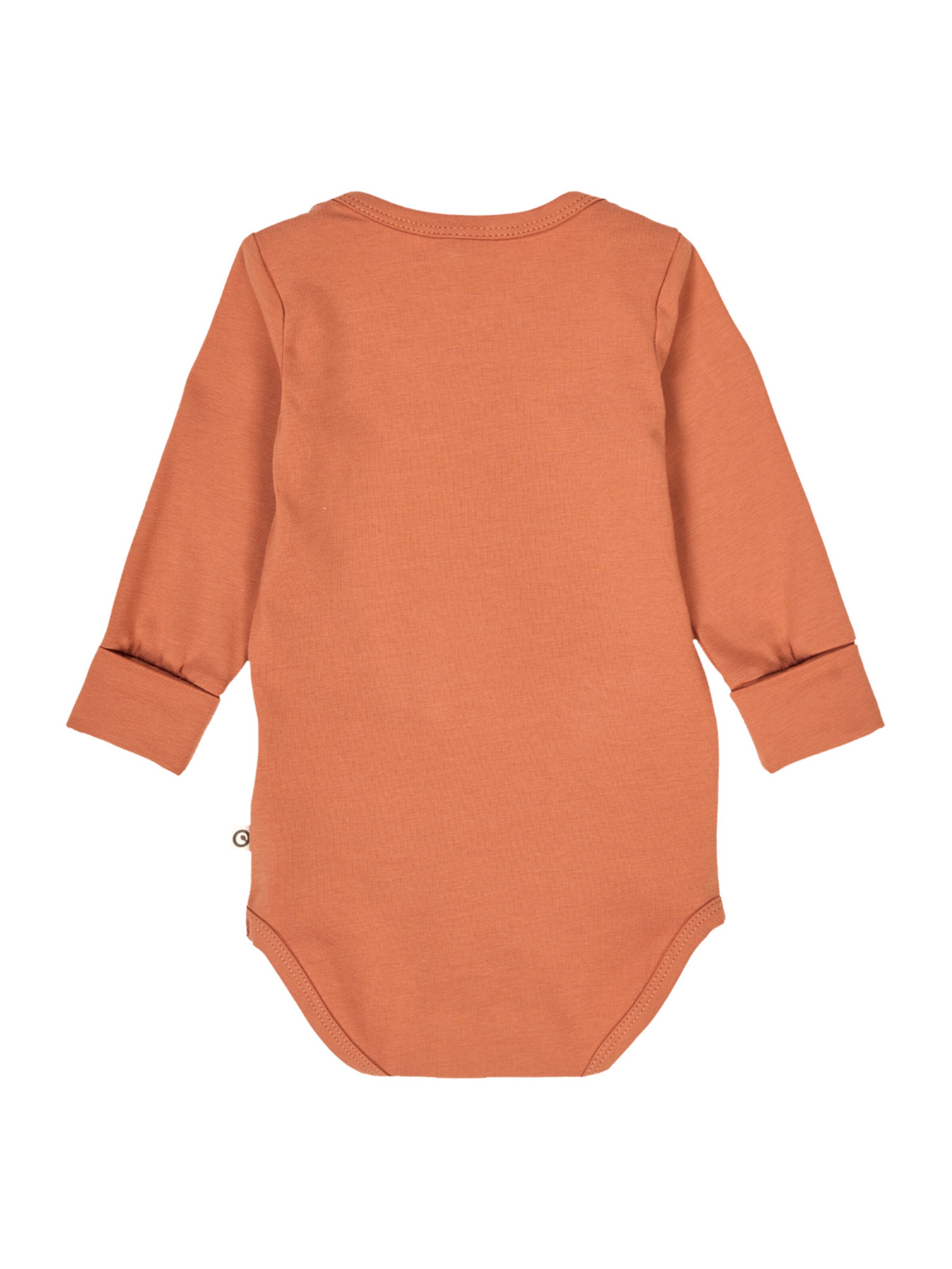 Barboteuse / body Müsli by GREEN COTTON en orange
