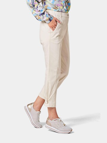 Regular Pantalon Goldner en beige