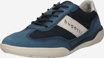 bugatti Athletic Lace-Up Shoes 'Lake' in Blue: front
