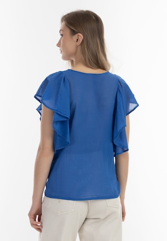 DreiMaster Vintage Bluse i blå