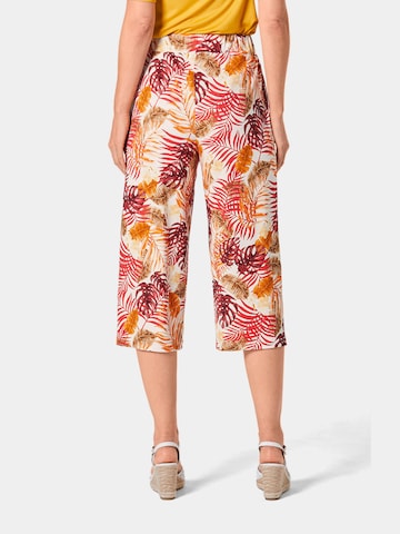 Goldner Wide leg Pants 'Louisa' in Mixed colors