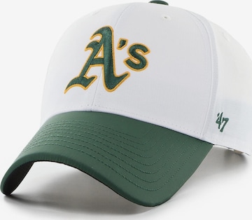47 BrandŠilterica 'Gorra 47 brand blanca ahletics brrr technology trucker cap' - bijela boja: prednji dio