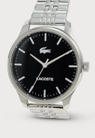 LACOSTE Analogt ur 'LISBON' i sølv: forside
