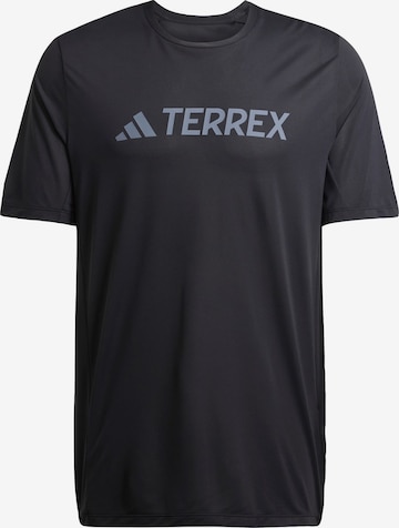 juoda ADIDAS TERREX Sportiniai marškinėliai 'Multi': priekis