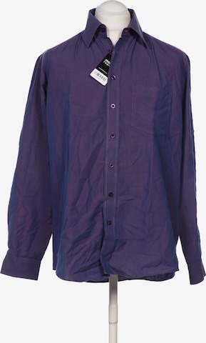 Engbers Button Up Shirt in L in Purple: front