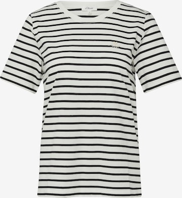 s.Oliver Shirt in Black: front