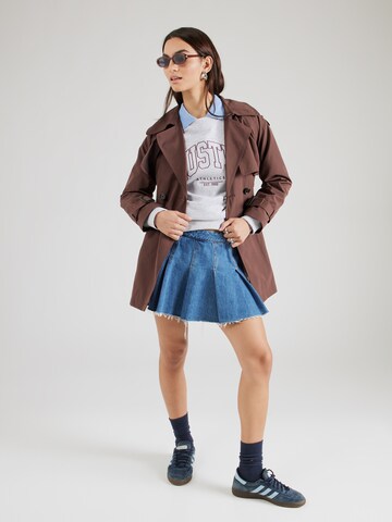 TOPSHOP Majica 'Austin' | siva barva