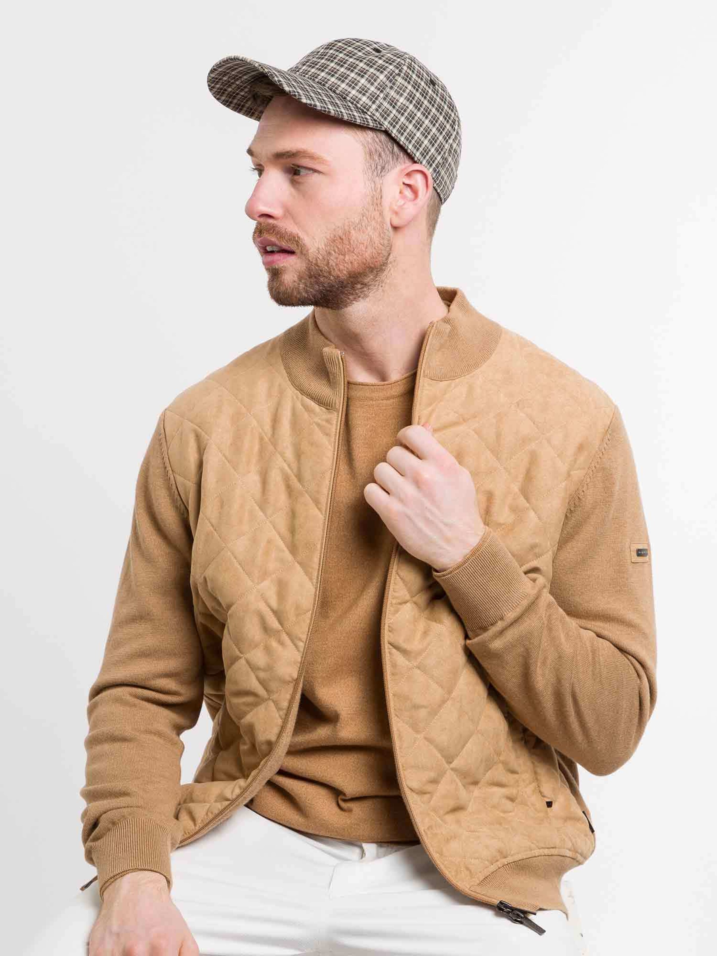 bugatti Cap in Yellow: front