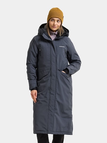 Didriksons - Sobretudo outdoor 'NEJA' em azul: frente