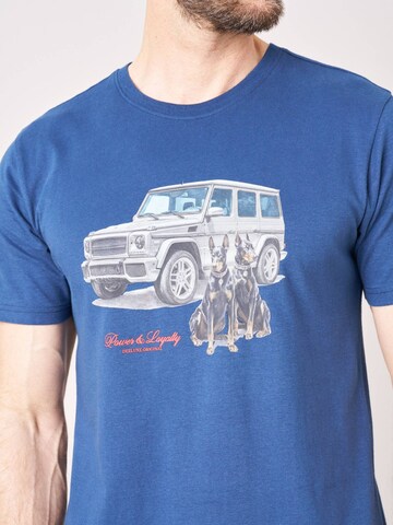 T-Shirt Deeluxe en bleu