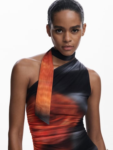 Desigual Top w kolorze czarny