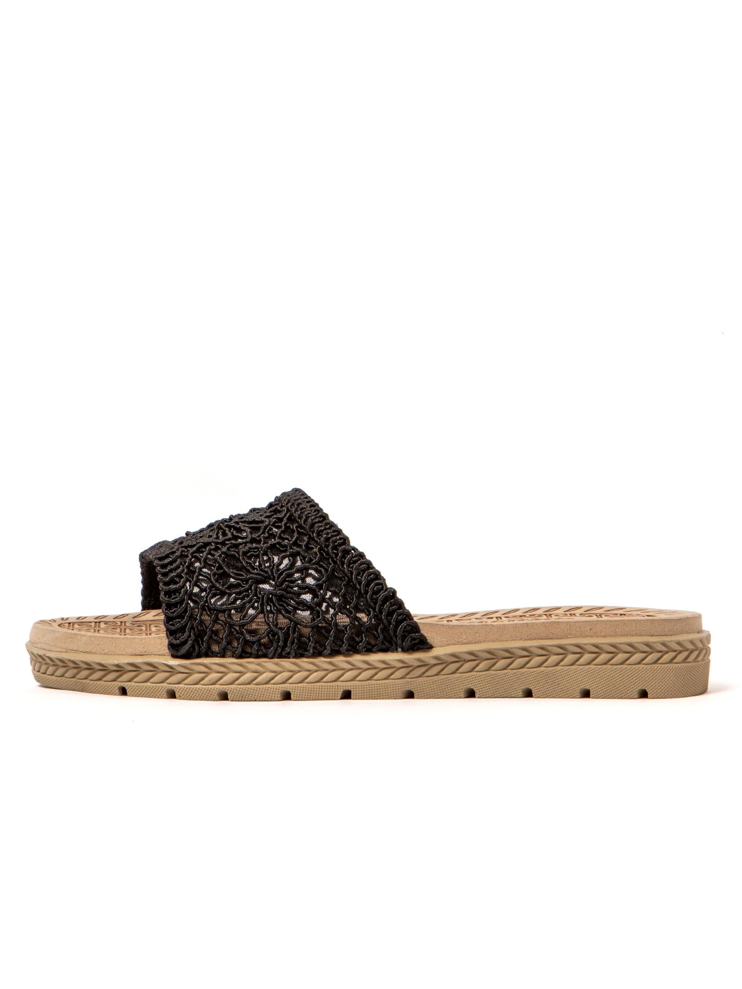 Brasileras - Sandalias 'Breezie' en negro: frente