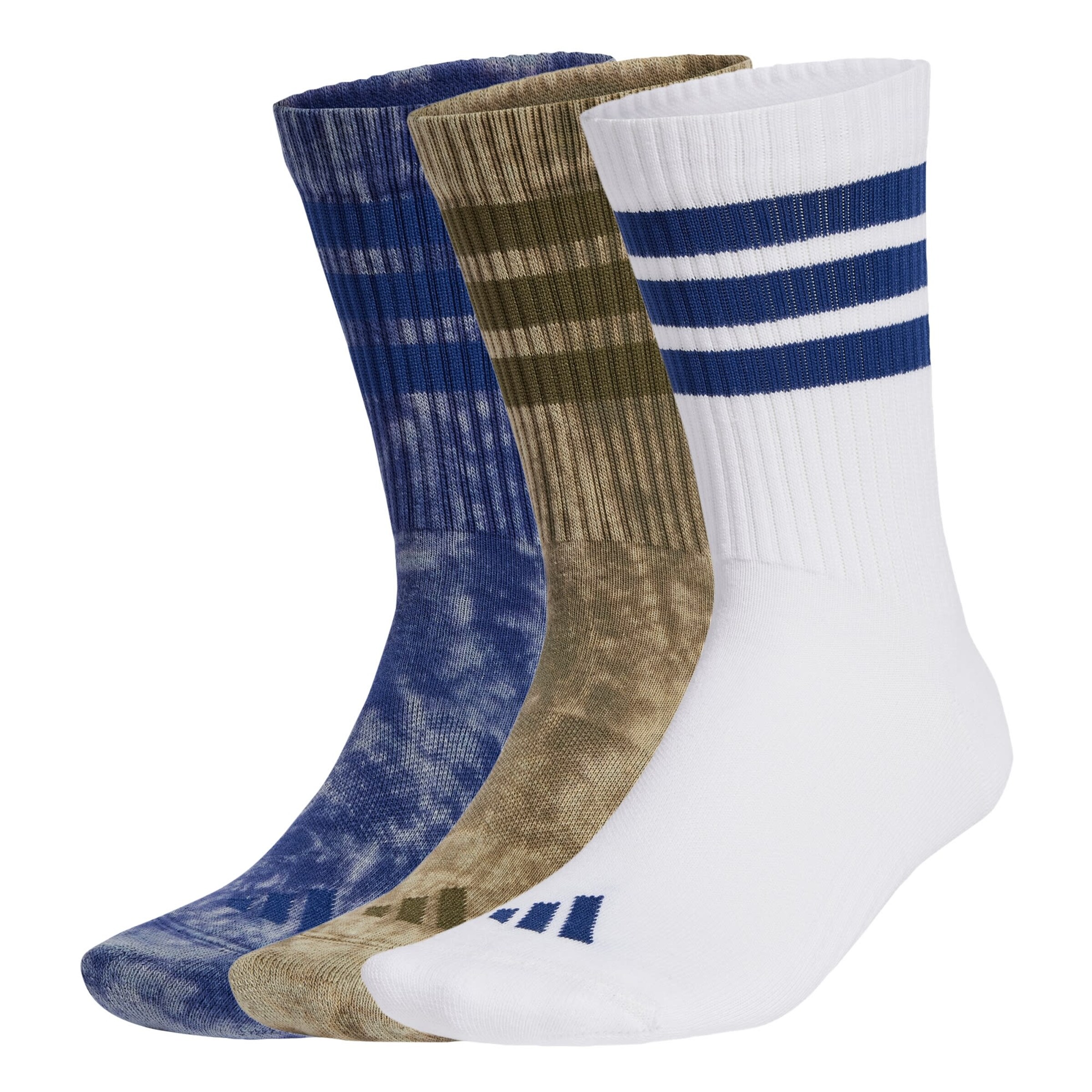 ADIDAS SPORTSWEAR Sportsockor 'Stonewash Crew 3 Pairs' i blå: framsida