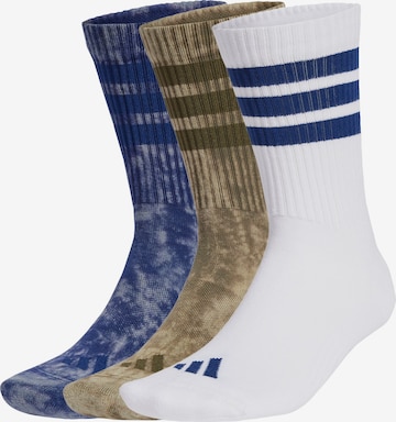ADIDAS SPORTSWEAR Sportsocken 'Stonewash Crew 3 Pairs' in Blau: Vorderseite