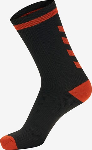 Hummel Athletic Socks in Black: front