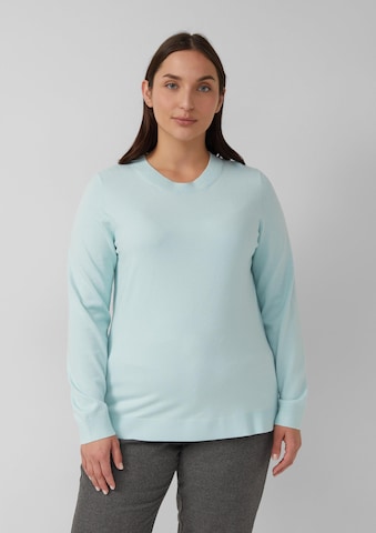 Pull-over s.Oliver en bleu : devant
