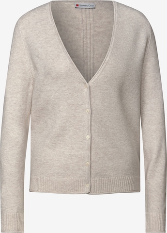 STREET ONE Cardigan i beige: forside