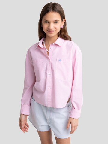 Camicia da donna 'Mialia' di BIG STAR in rosa: frontale