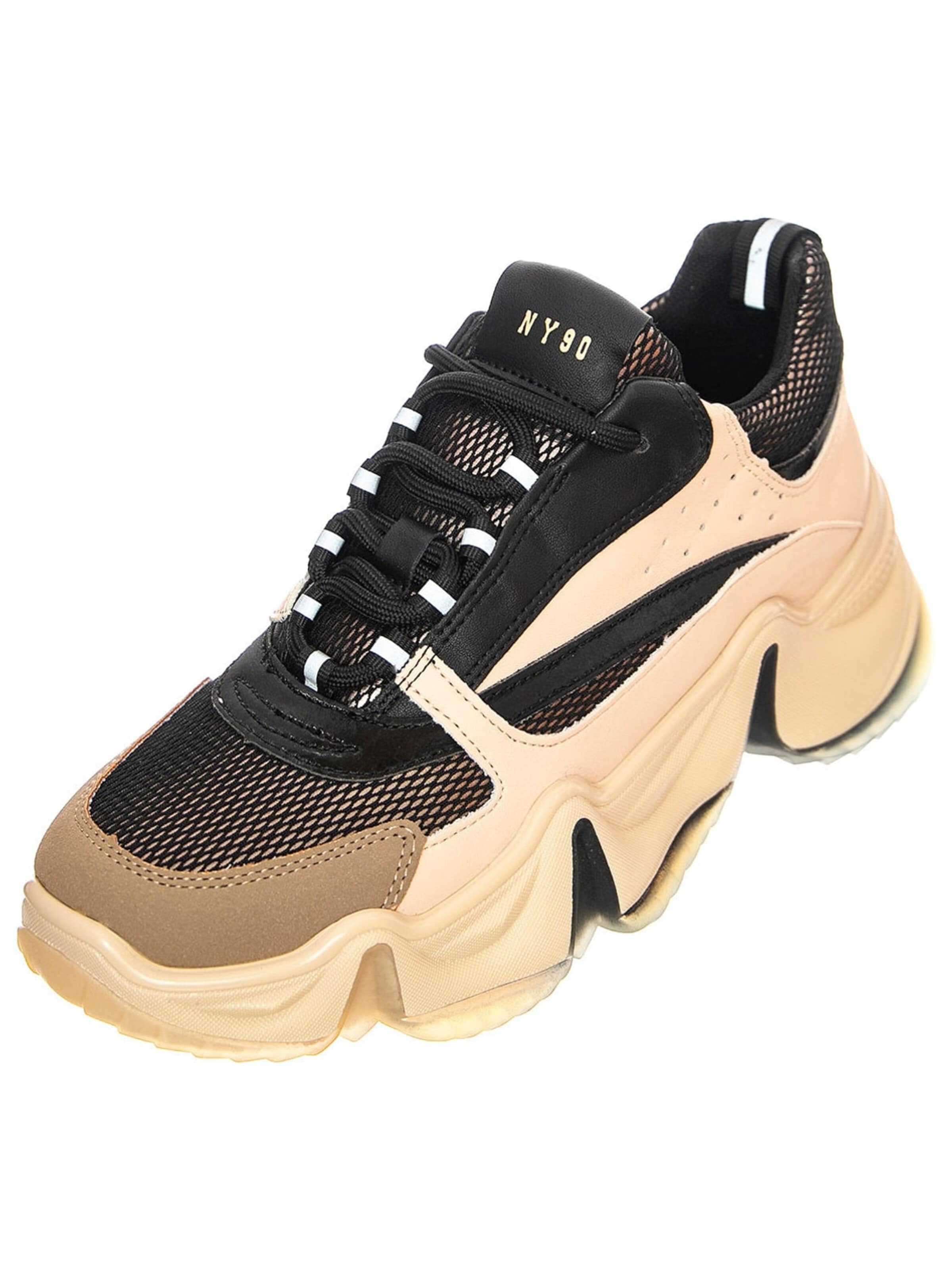 STEVE MADDEN Buty sportowe sznurowane 'CITY SOUL ROSE GOLD MULTI' w kolorze mieszane kolory: przód