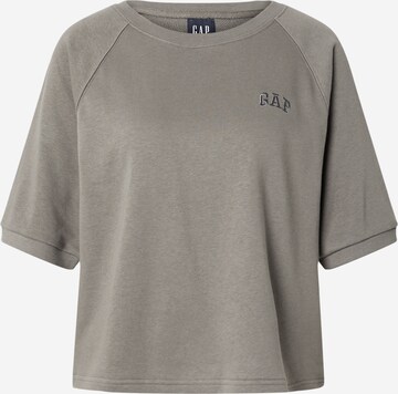 Sweat-shirt 'JAPAN' GAP en gris : devant