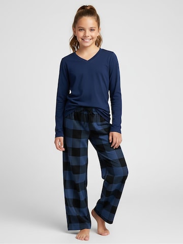 La V Pajamas in Blue