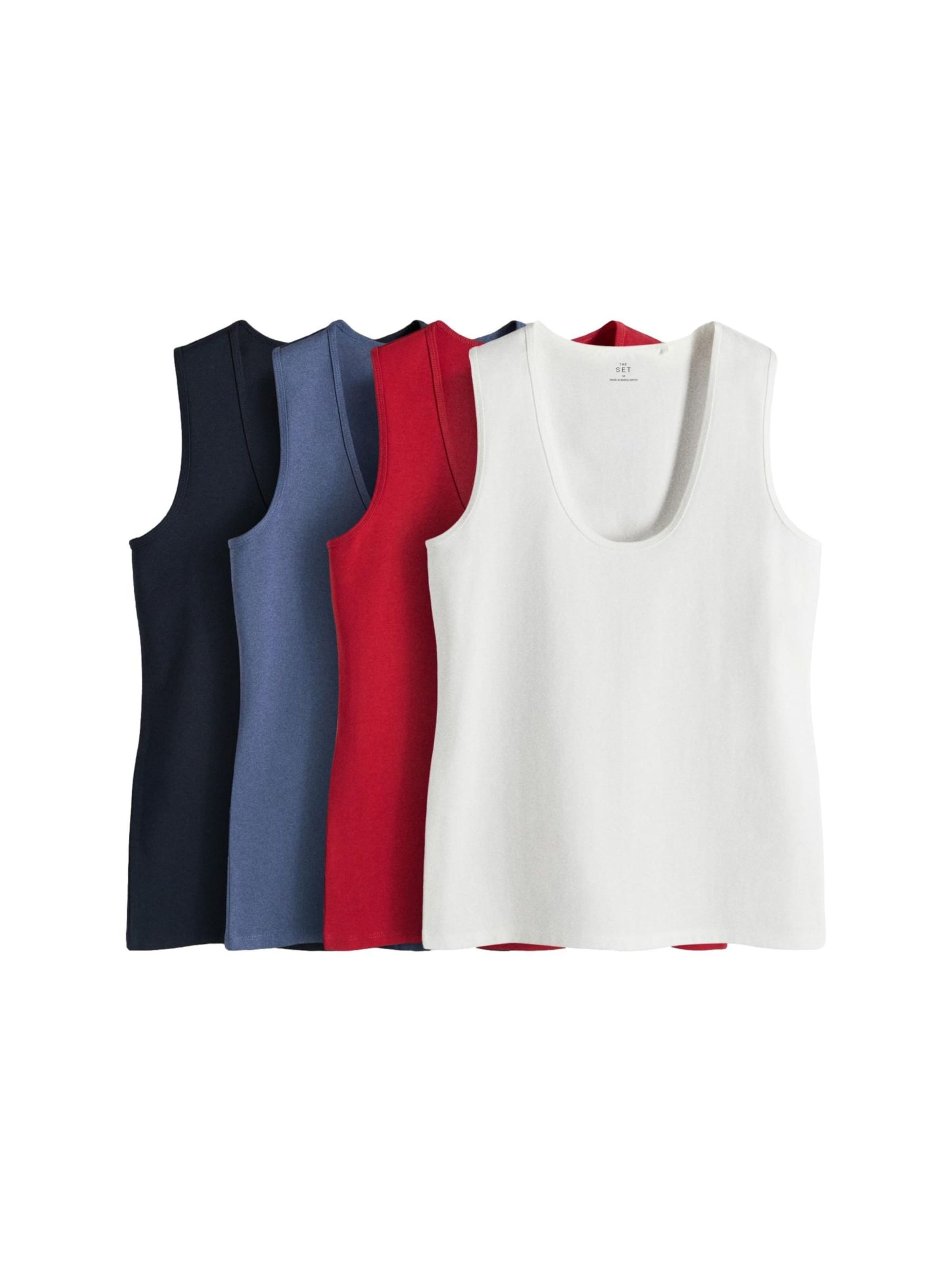The Set Top | modra barva: sprednja stran