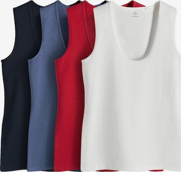 The Set Top in Blau: Vorderseite