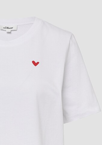 T-shirt s.Oliver en blanc