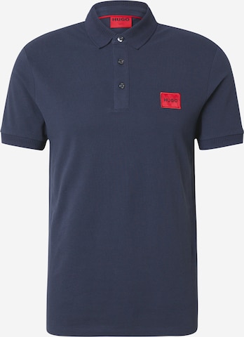 T-Shirt 'Dereso' HUGO en bleu : devant