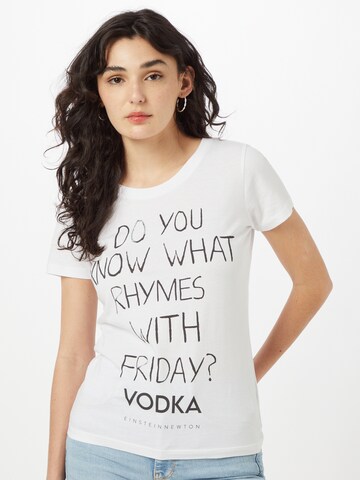 EINSTEIN & NEWTON Shirt in White: front
