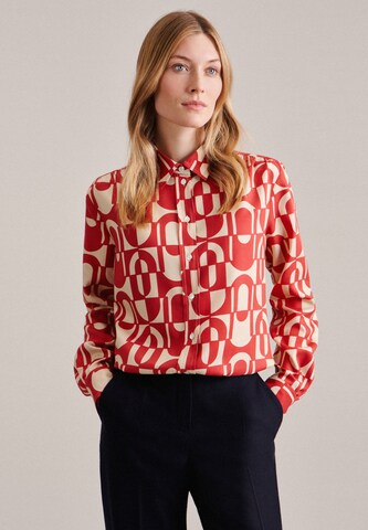 SEIDENSTICKER Blouse 'Schwarze Rose' in Rood: voorkant