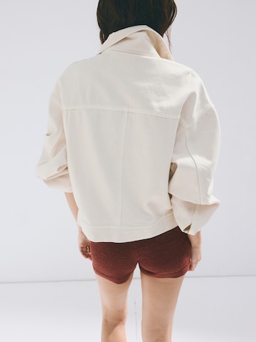 MANGO Jacke 'KIKA' in Beige