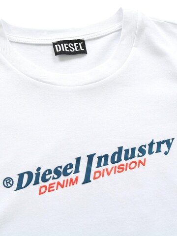 Maglietta 'T-Diegor New Industries' di DIESEL in bianco
