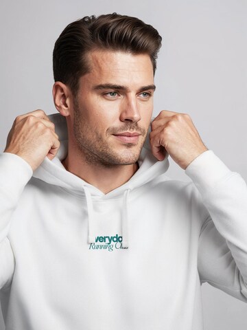 Neverless Sweatshirt 'Everyday Running Club' in White